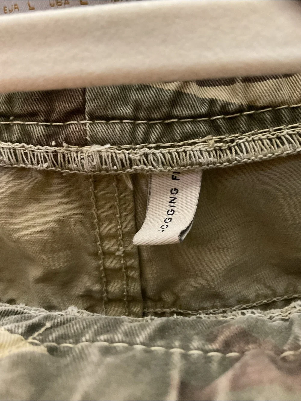 Zara camouflage cargo